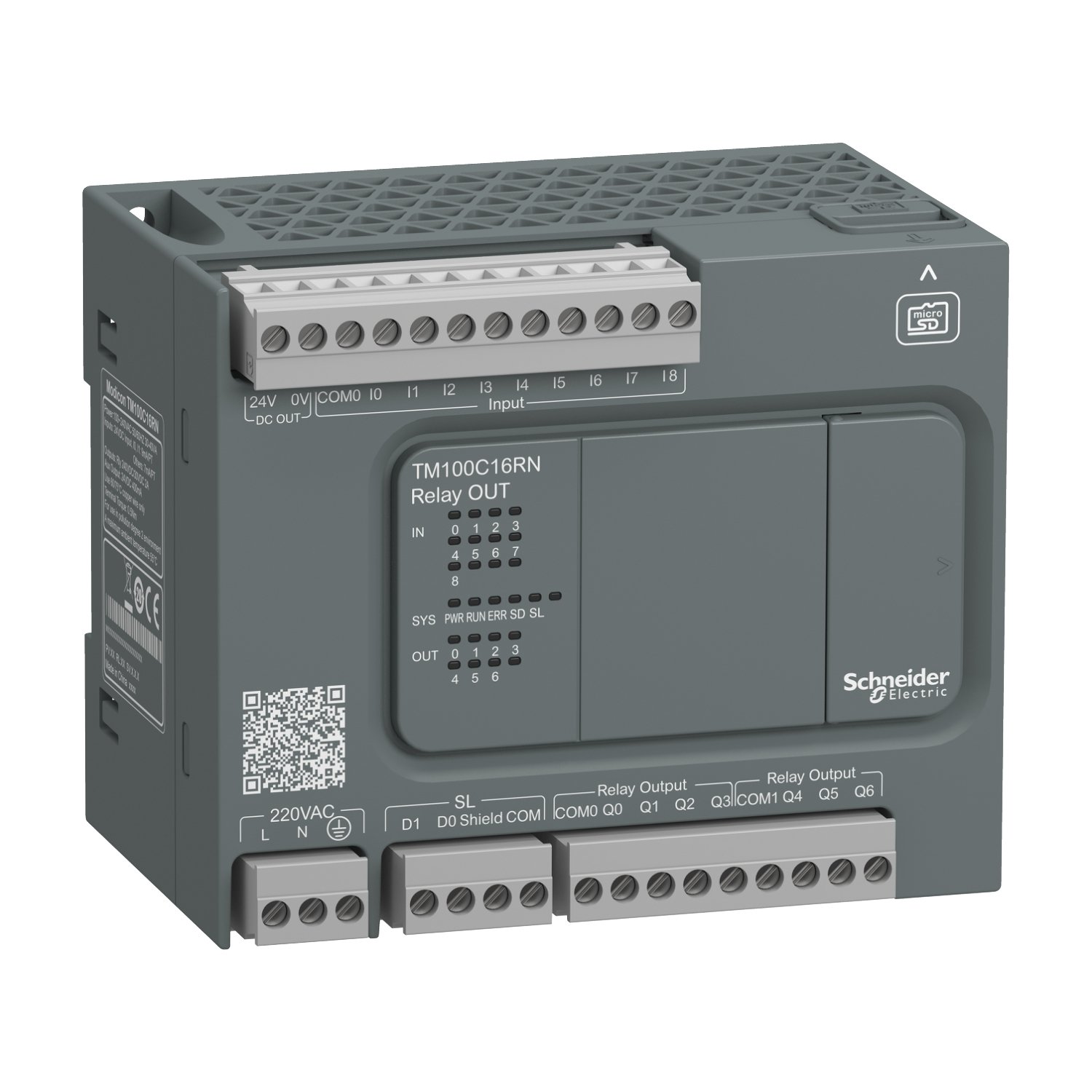 Controller M100 - 9I/7O relay - 220VAC image 3