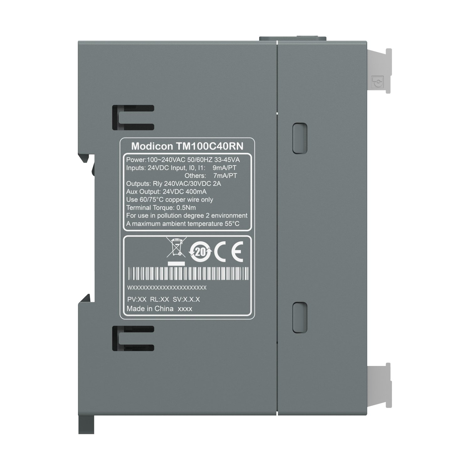 Controller M100 - 24I/16O relay - 220VAC